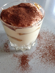 Carozine cuisine : Tiramisu aérien et onctueux - cuisine végétarienne