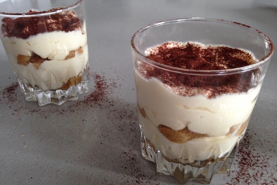 Tiramisu aérien et onctueux, mousseux comme en Italie - cuisine végétarienne