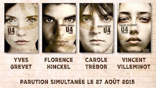 Roman jeunesse : U4 .Koridwen - Yves GREVET ; U4 .Stéphane - Vincent VILLEMINOT